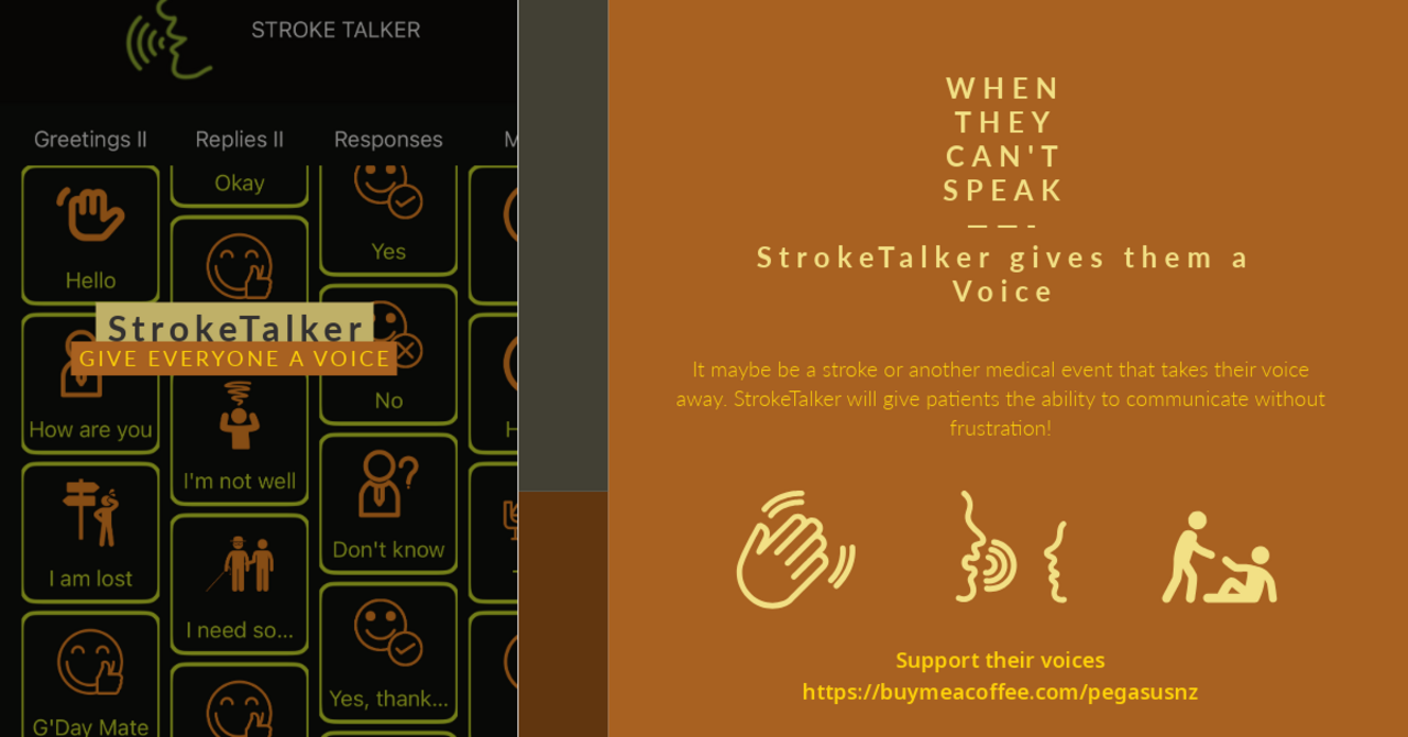 Stroke Talker Promo Poster